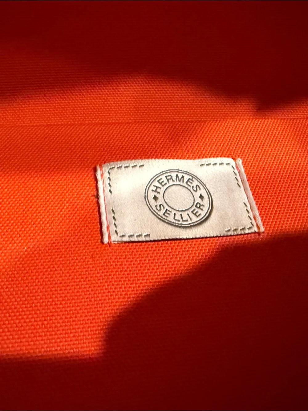 Hermes Fauve Canvas Dog Carrier